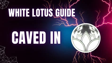 caved in dmz|Caved In (White Lotus) GUIDE 